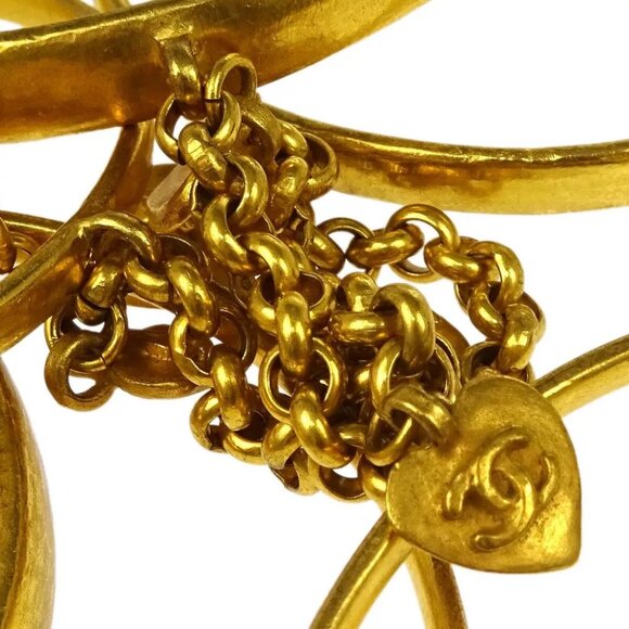 Chanel Heart Bangle Gold 95P 134071 - Picture 4 of 4